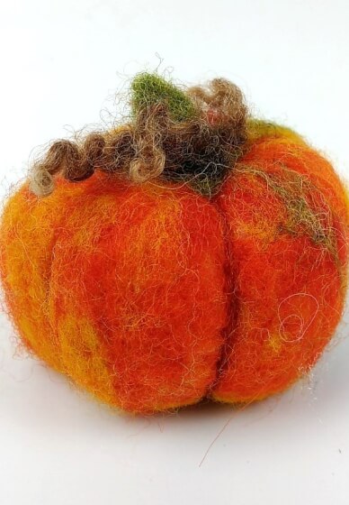 Needle Felted Tomte and Pumpkin Workshop Lechlade