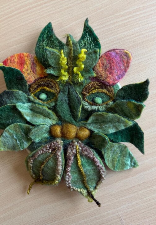 Needle Felting Green Man Workshop