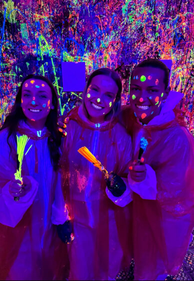 Neon Splash Art Experience