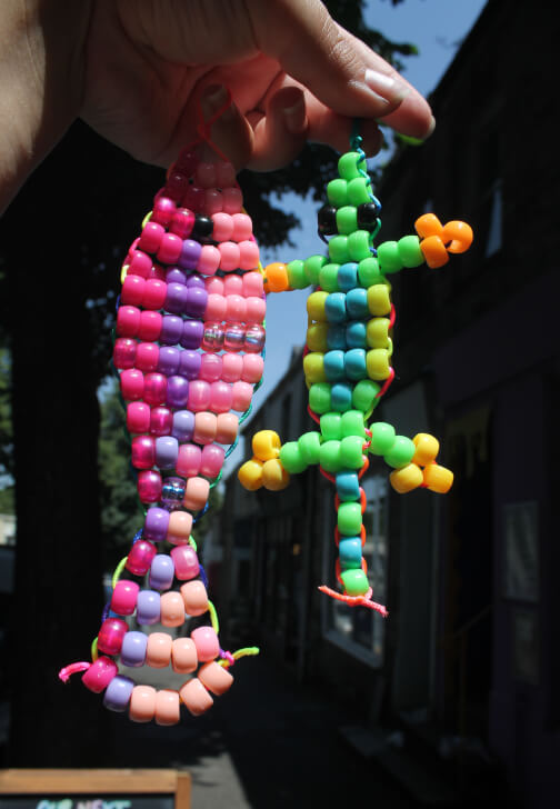 Nineties Beaded Keyring Workshop for Adults