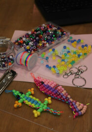 Nineties Beaded Keyring Workshop for Adults