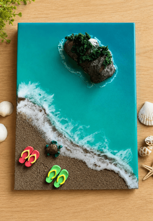 Ocean Resin Art Workshop: Create Your Own Seascape