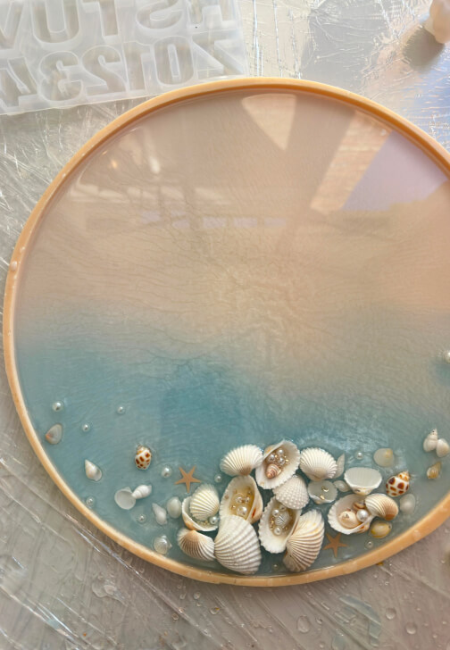 Ocean Theme Resin Art Workshop