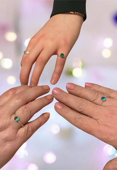 One Day Gem Set Tube Set Ring Course