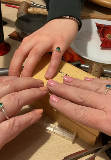 One Day Gem Set Tube Set Ring Course
