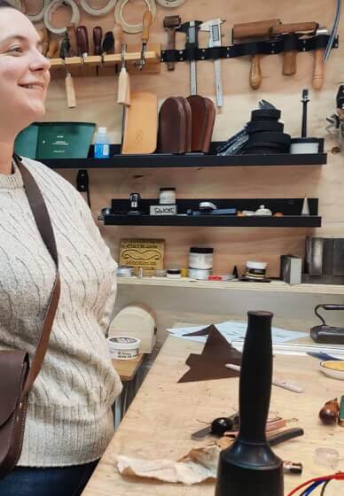 One-Week Bag Making Course: Saddle Stitching