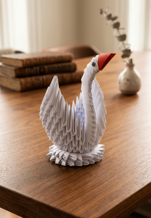 Origami Kumitate Workshop: Assemble a Paper Swan