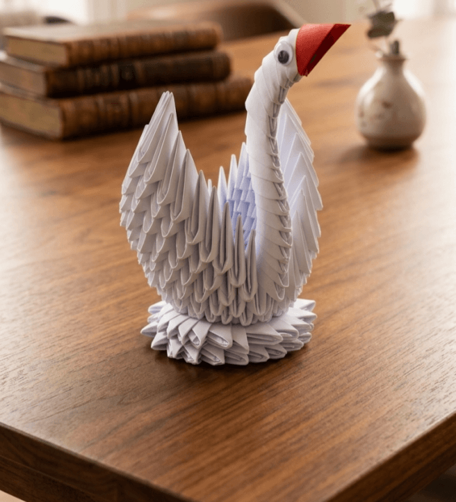 Origami Kumitate Workshop: Assemble a Paper Swan