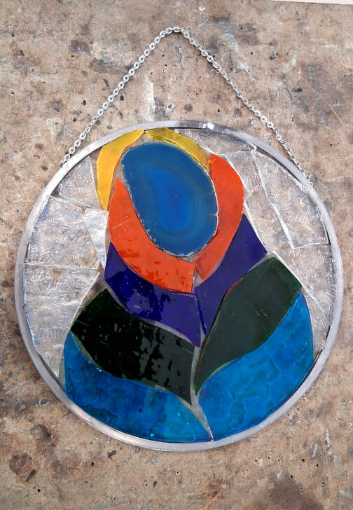 Outdoor Stained Glass Mosaic Workshop