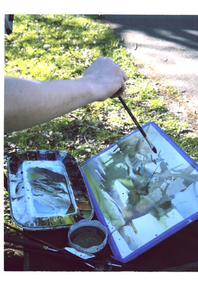 Outdoor Watercolour Painting Class