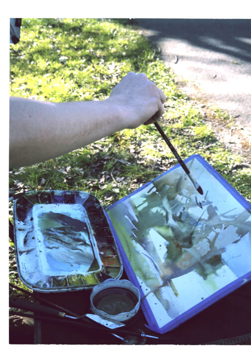 Outdoor Watercolour Painting Class