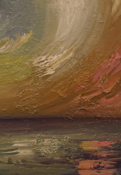 Paint a Colourful Sunset Seascape with Acrylics