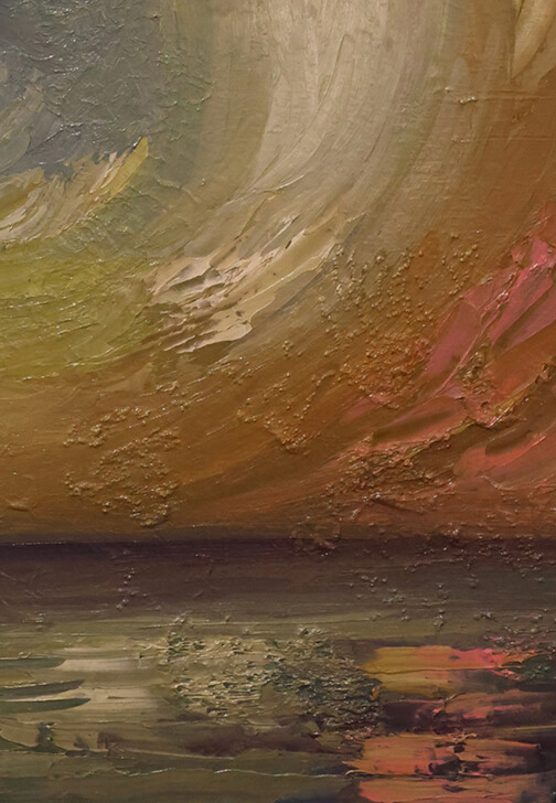 Paint a Colourful Sunset Seascape with Acrylics