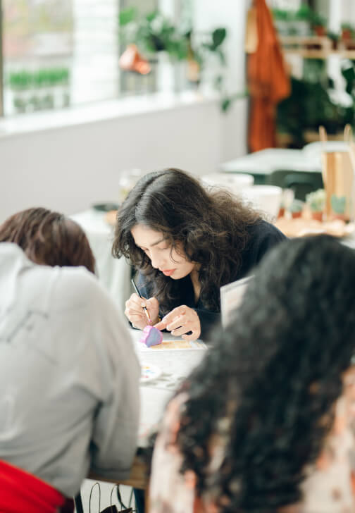 Paint and Chill - Pot Painting Experience - Manchester