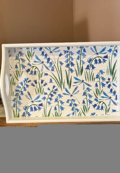 Paint and Decoupage a Serving Tray Workshop