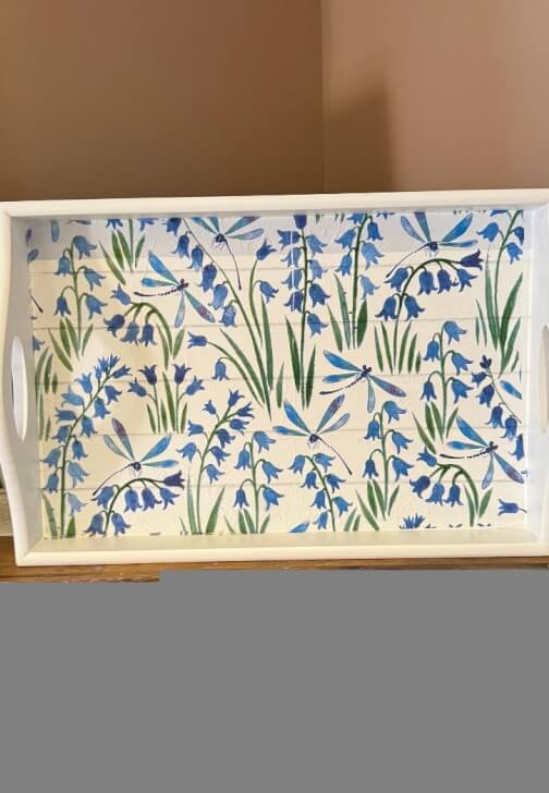 Paint and Decoupage a Serving Tray Workshop