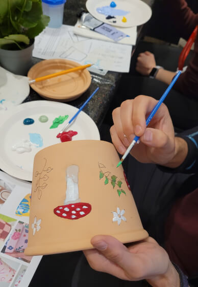Paint and Plant Workshop