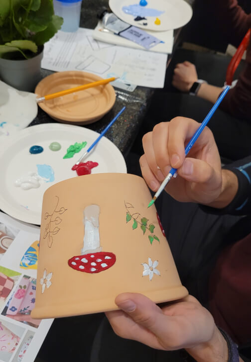 Paint and Plant Workshop