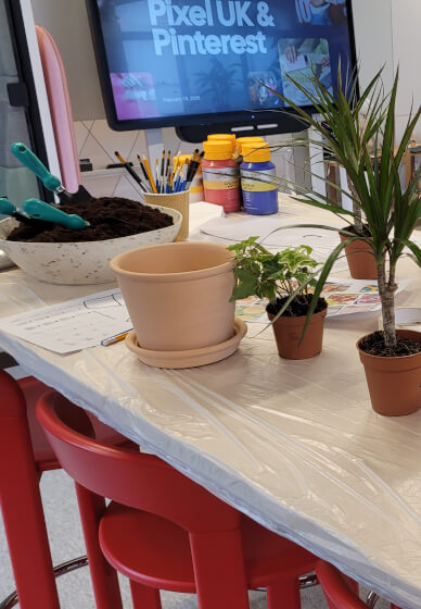 Paint and Plant Workshop