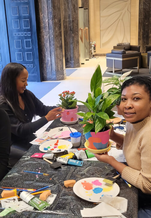 Paint and Plant Workshop