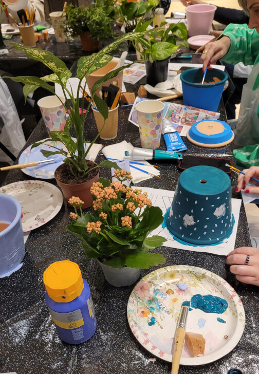 Paint and Plant Workshop