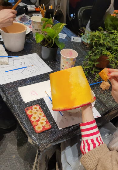 Paint and Plant Workshop