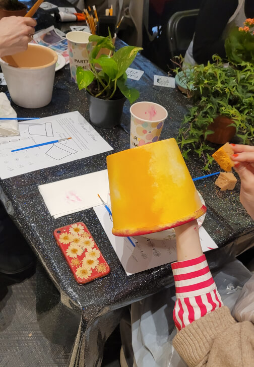 Paint and Plant Workshop