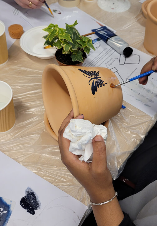 Paint and Plant Workshop