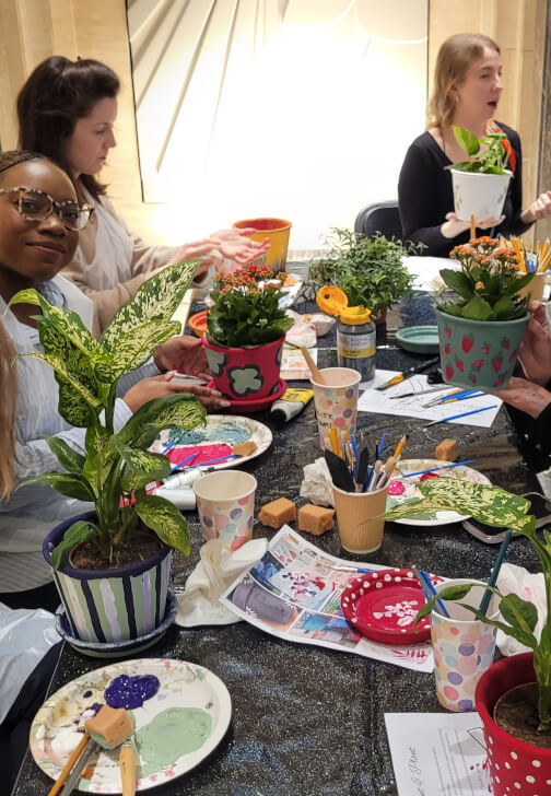 Paint and Plant Workshop