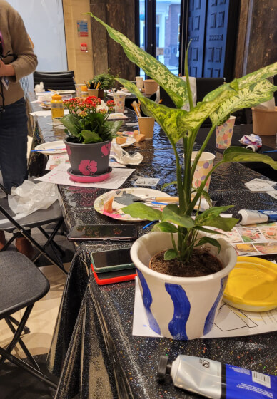 Paint and Plant Workshop
