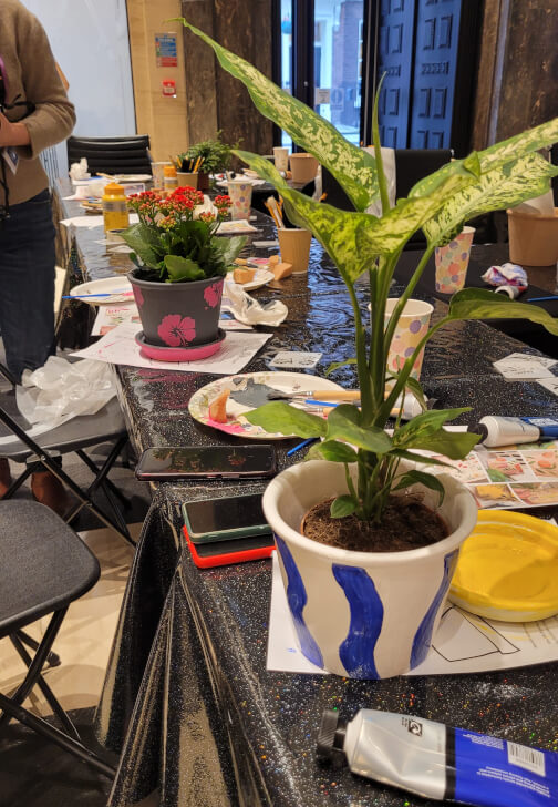 Paint and Plant Workshop