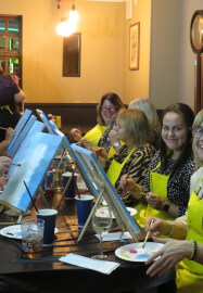 Paint and Sip - 'Brighton Sunset' - Hinxworth