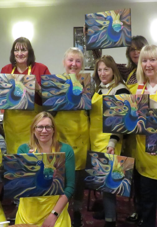 Paint and Sip - 'Brighton Sunset' - Hinxworth