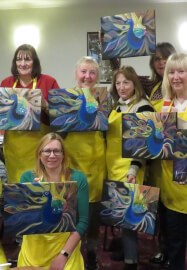 Paint and Sip - 'Brighton Sunset' - Hinxworth