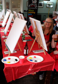 Paint and Sip Class - Bath
