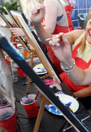 Paint and Sip Class - Bath - the Locksbrook Inn