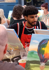 Paint and Sip Class - Brush Party - Iffley, Oxford
