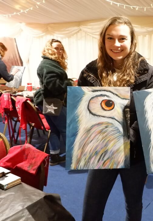 Paint and Sip Class - Brush Party - Iffley, Oxford
