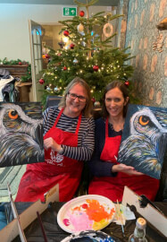 Paint and Sip Class - Brush Party - Iffley, Oxford