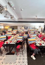 Paint and Sip Class - Brush Party - Lock29, Banbury
