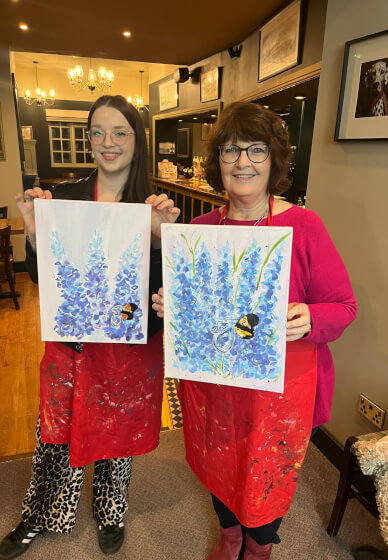 Paint and Sip Class - Brush Party - Lock29, Banbury