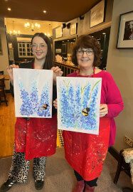 Paint and Sip Class - Brush Party - Lock29, Banbury