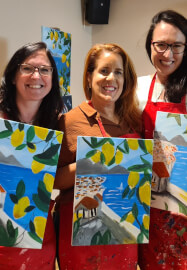 Paint and Sip Class - Brush Party with Rachael - Abingdon