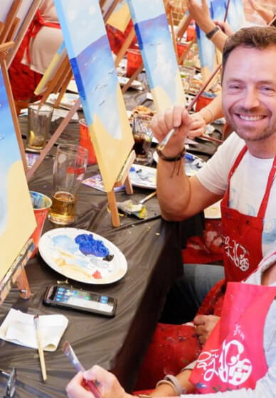 Paint and Sip Class - Brush Party with Rachael - Wantage