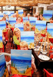 Paint and Sip Class - Brush Party with Rachael - Wantage