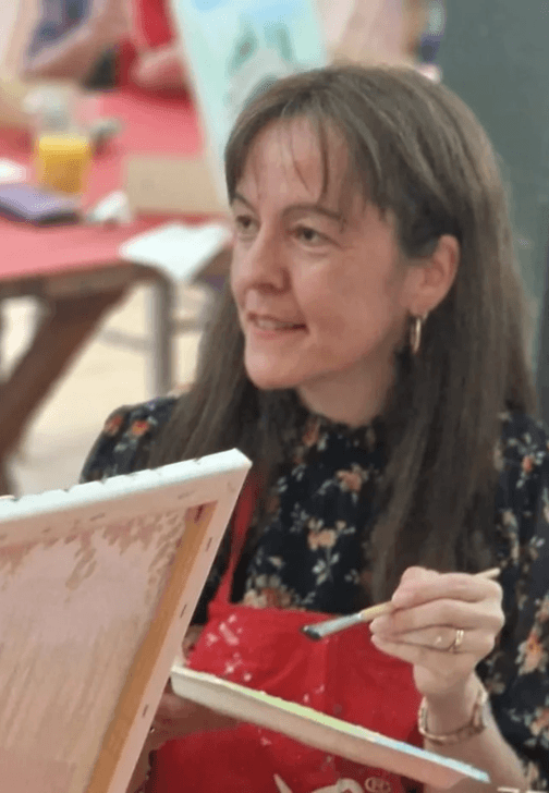 Paint and Sip Class - Brush Party with Rachael - Witney
