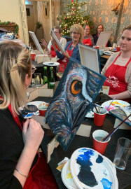 Paint and Sip Class - Brush Party with Sarah - Banbury