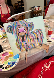 Paint and Sip Class - Brush Party with Sarah - Hook Norton