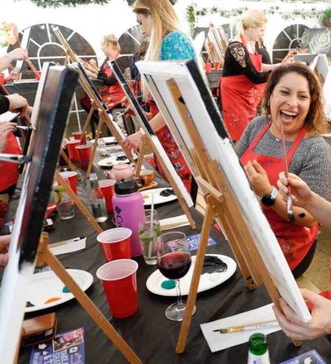 Paint and Sip Class - Notting Hill