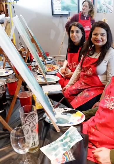 Paint and Sip Class - Saltley, Birmingham